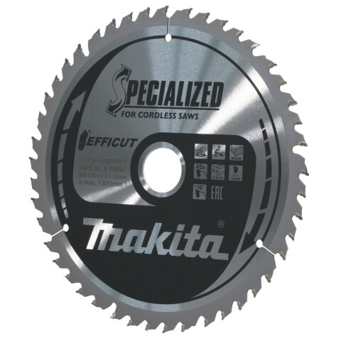 Makita E-06987 EFFICUT Sägeb.216x30x45Z EN