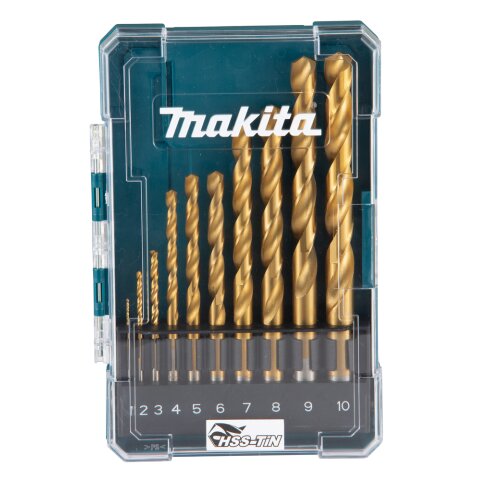 Makita D-72849 Bohrer-Set HSS 10tlg