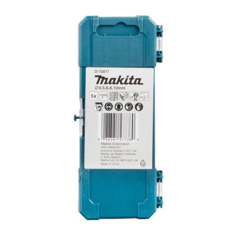 Makita D-72877 Steinbohrer-Set 4-10mm