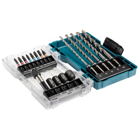 Makita E-07026 Bohrer-Bit-Set 18-tlg EN