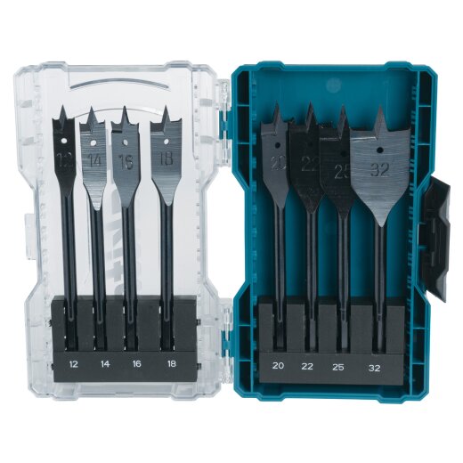 Makita E-08698 Flachfräsbohrer-Set 8tlg.