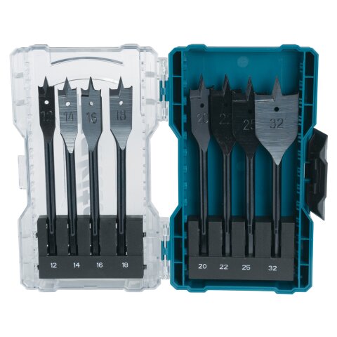 Makita E-08698 Flachfräsbohrer-Set 8tlg.