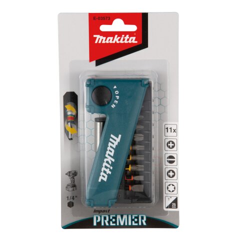 Makita E-03573 Torsion Bitset 11tlg EN