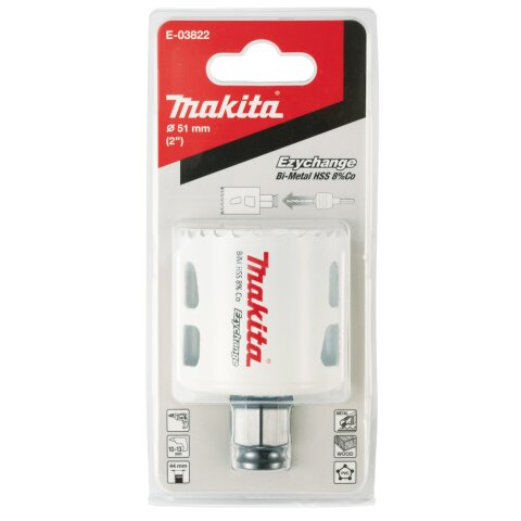 Makita E-03822 EZYCHANGE BIM-Lochsäge 51mm