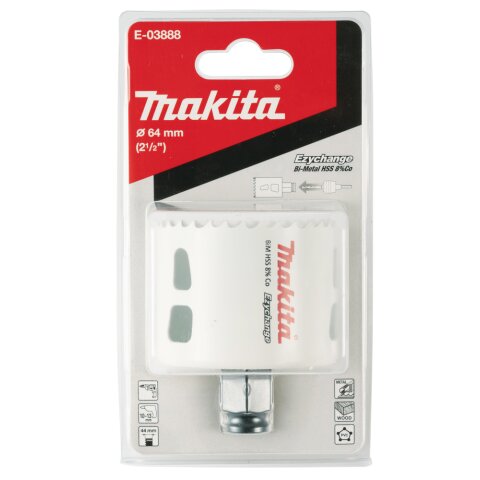 Makita E-03888 EZYCHANGE BIM-Lochsäge 64mm EN