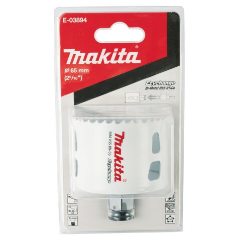 Makita E-03894 EZYCHANGE BIM-Lochsäge 65mm EN