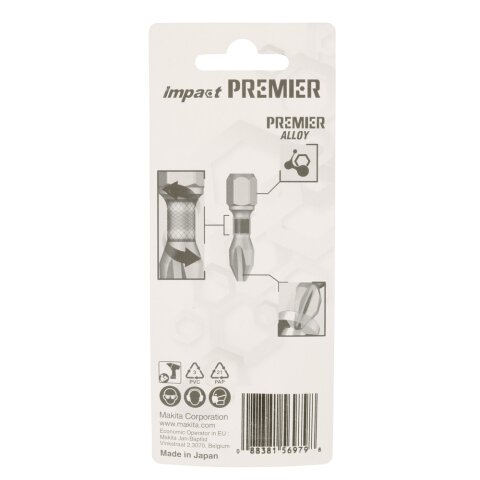 Makita E-03121 Torsion Bit PH1-25 2Stk