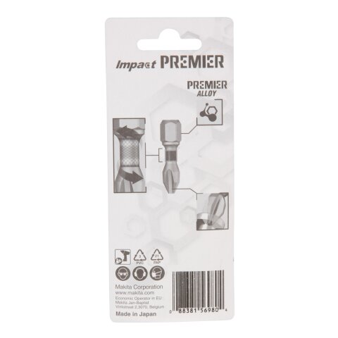 Makita E-03137 Torsion Bit PH2-25 2Stk