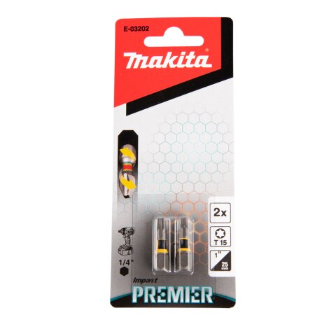 Makita E-03202 Torsion Bit T15x25 2Stk. EN
