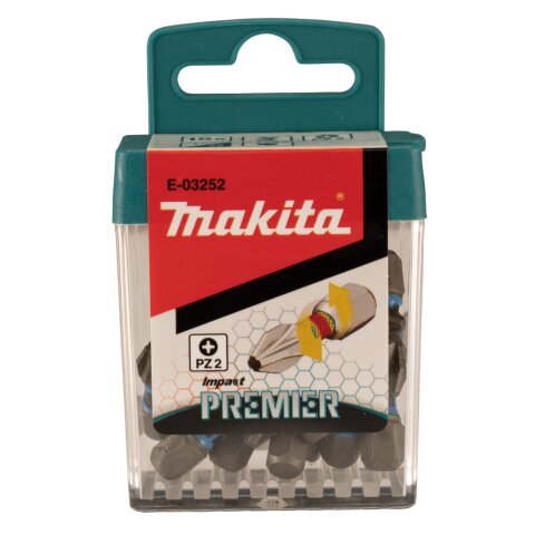 Makita E-03252 Torsion Bit PZ2x25 15Stk.