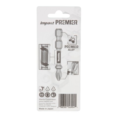 Makita E-03274 Torsion Bit PH2-50 2Stk