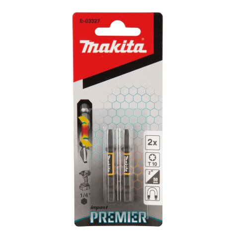 Makita E-03327 Torsion Bit T10-50 2Stk