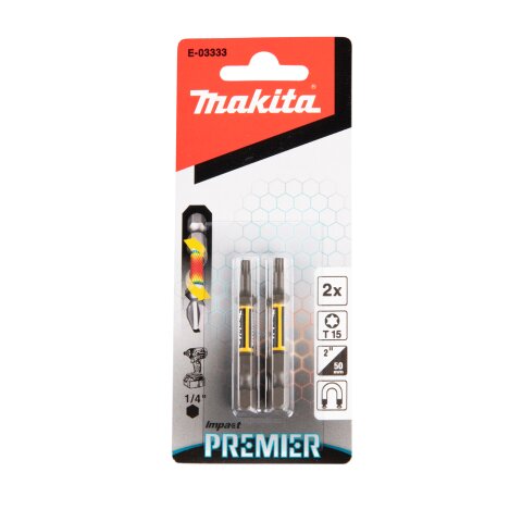 Makita E-03333 Torsion Bit T15-50 2Stk