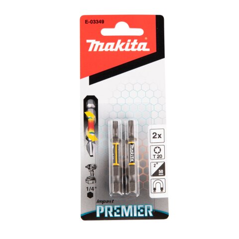 Makita E-03349 Torsion Bit T20-50 2Stk