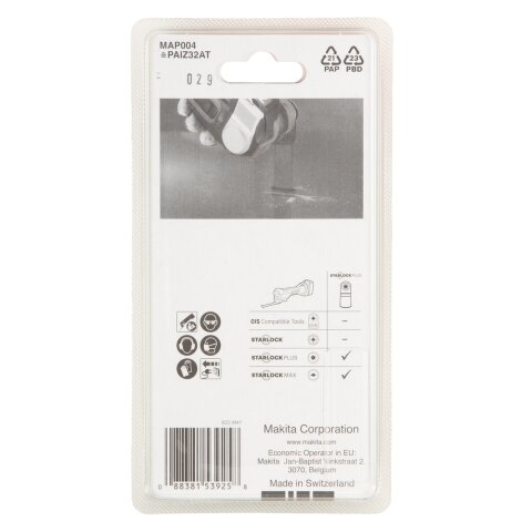 Makita B-66357 Tauchsägebl. 32mm MAP004 EN