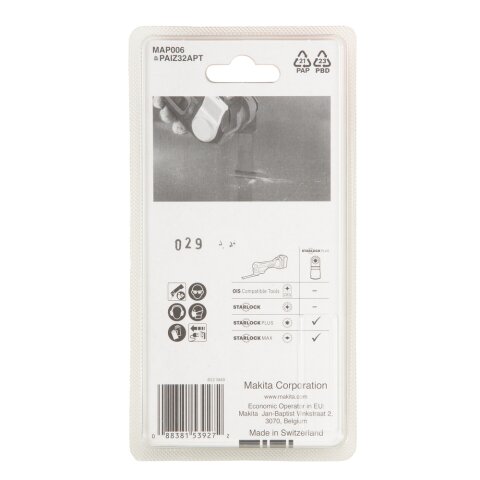 Makita B-66379 Tauchsägebl. 32mm MAP006 EN