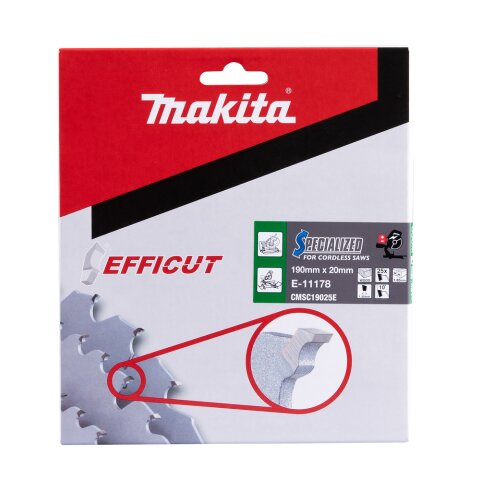 Makita E-11178 EFFICUT Sägeb.190x20x25Z