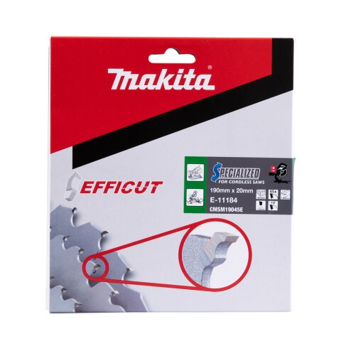 Makita E-11184 EFFICUT Sägeb.190x20x45Z