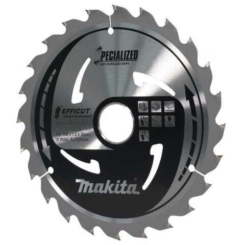 Makita E-12239 EFFICUT Sägeb.185x30x24Z EN