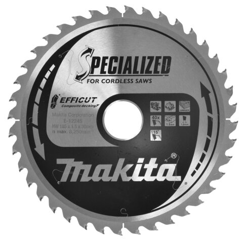 Makita E-12245 EFFICUT Sägeb.185x30x24Z EN