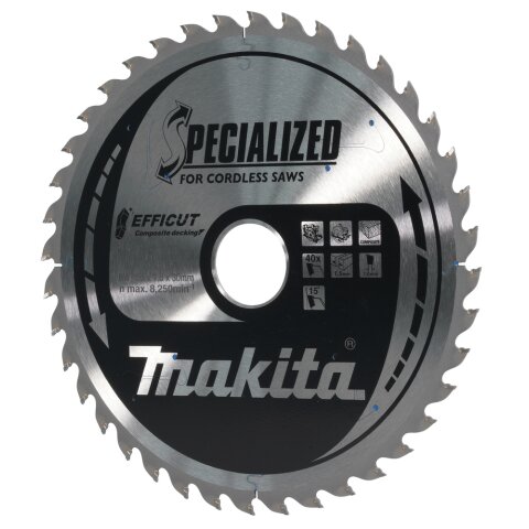 Makita E-12245 EFFICUT Sägeb.185x30x24Z EN