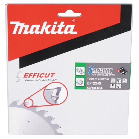 Makita E-12245 EFFICUT Sägeb.185x30x24Z EN