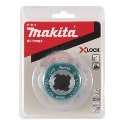 Makita D-73346 Topfb. 75mm VA X-Lock EN