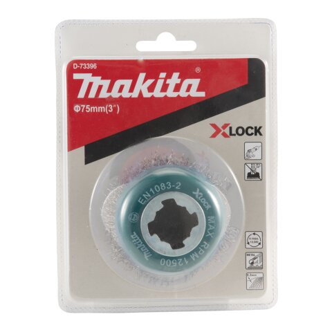 Makita D-73396 Topfb. 75mm Metall X-Lock EN