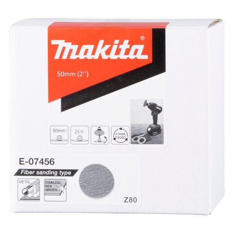 Makita E-07456 Schleifscheibe Z80 50mm