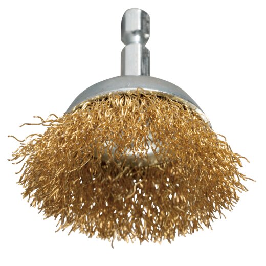 Makita D-73601 Topfbürste 38mm Messing 1/4" EN