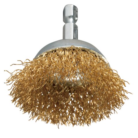 Makita D-73601 Topfb&uuml;rste 38mm Messing 1/4&quot; EN