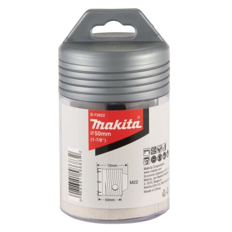 Makita D-73922 HM-Hohlbohrkrone 50mm EN