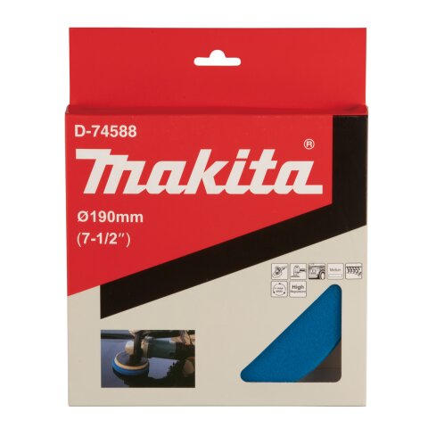 Makita D-74588 Polierpad Blau 190mm
