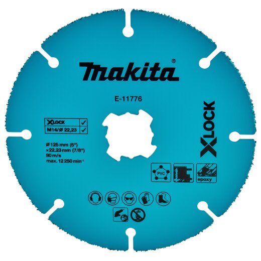 Makita E-11776 Trennscheibe 125mm Uni.X-Lock EN