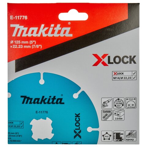 Makita E-11776 Trennscheibe 125mm Uni.X-Lock EN
