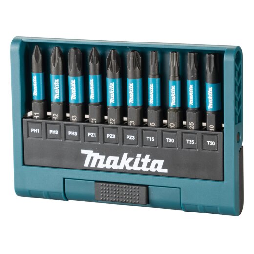 Makita E-12011 Impact Black Bit-Set 10-tlg EN