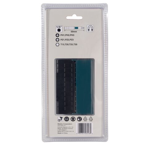 Makita E-12011 Impact Black Bit-Set 10-tlg EN