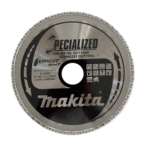 Makita E-12865 EFFICUT Sägeb.185x30x60Z EN