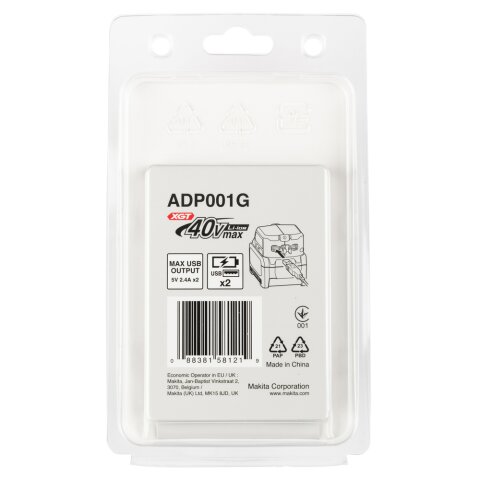 Makita ADP001G Akku-USB Adapter 36V EN