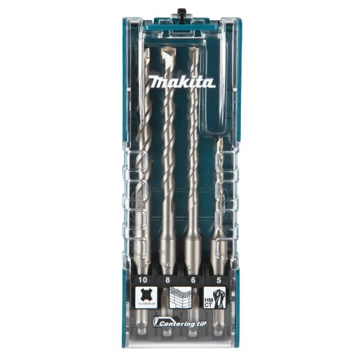 Makita E-13596 SDS-PLUS Betonbohrer-Set 4tlg. EN
