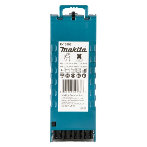 Makita E-13596 SDS-PLUS Betonbohrer-Set 4tlg. EN