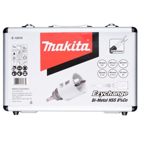 Makita E-12310 EZYCHANGE-BIM-Set Elektriker 1