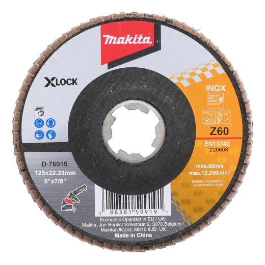 Makita D-76015 Fächerschleifscheibe 125mm EN