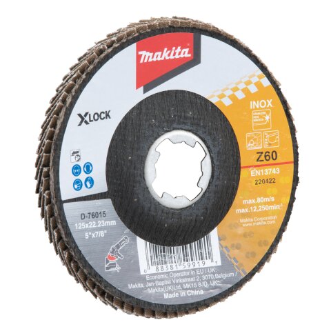 Makita D-76015 Fächerschleifscheibe 125mm EN