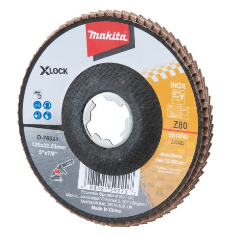 Makita D-76021 Fächerschleifscheibe 125mm EN