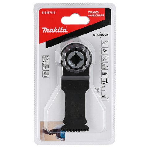 Makita B-64870-5 Tauchsägebl. 32mm TMA053 5.Stk EN