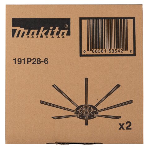 Makita 191P28-6 Seitenbürsten-Set EN