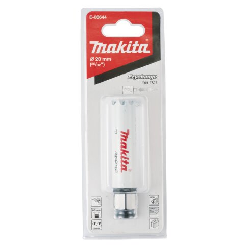Makita E-06644 HM EZYCHANGE-Lochsäge 20mm EN