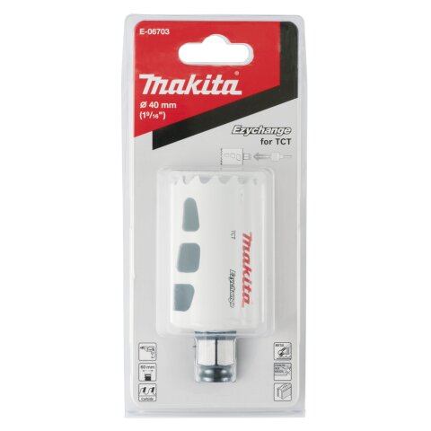 Makita E-06703 HM EZYCHANGE-Lochsäge 40mm EN
