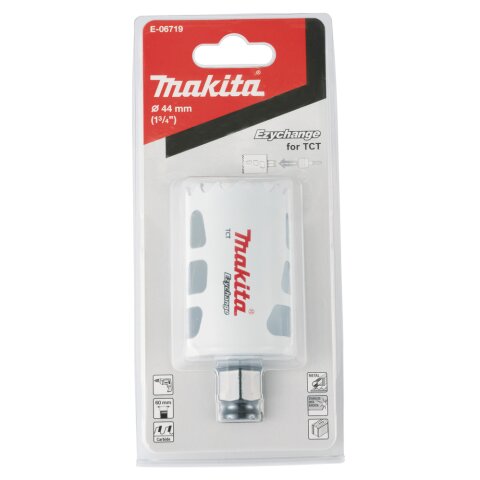 Makita E-06719 HM EZYCHANGE-Lochsäge 44mm EN